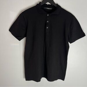Takeshy Kurosawa Polo Shirt Mens Medium Black